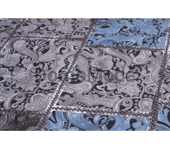 Високощільний килим Tango Asmin 9271A D.BEIGE-NILE BLUE - Висока якість за найкращою ціною в Україні зображення 4.